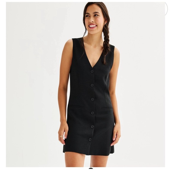 Haven Dresses & Skirts - Fair Haven Sleeveless Blazer Mini dress  Size L